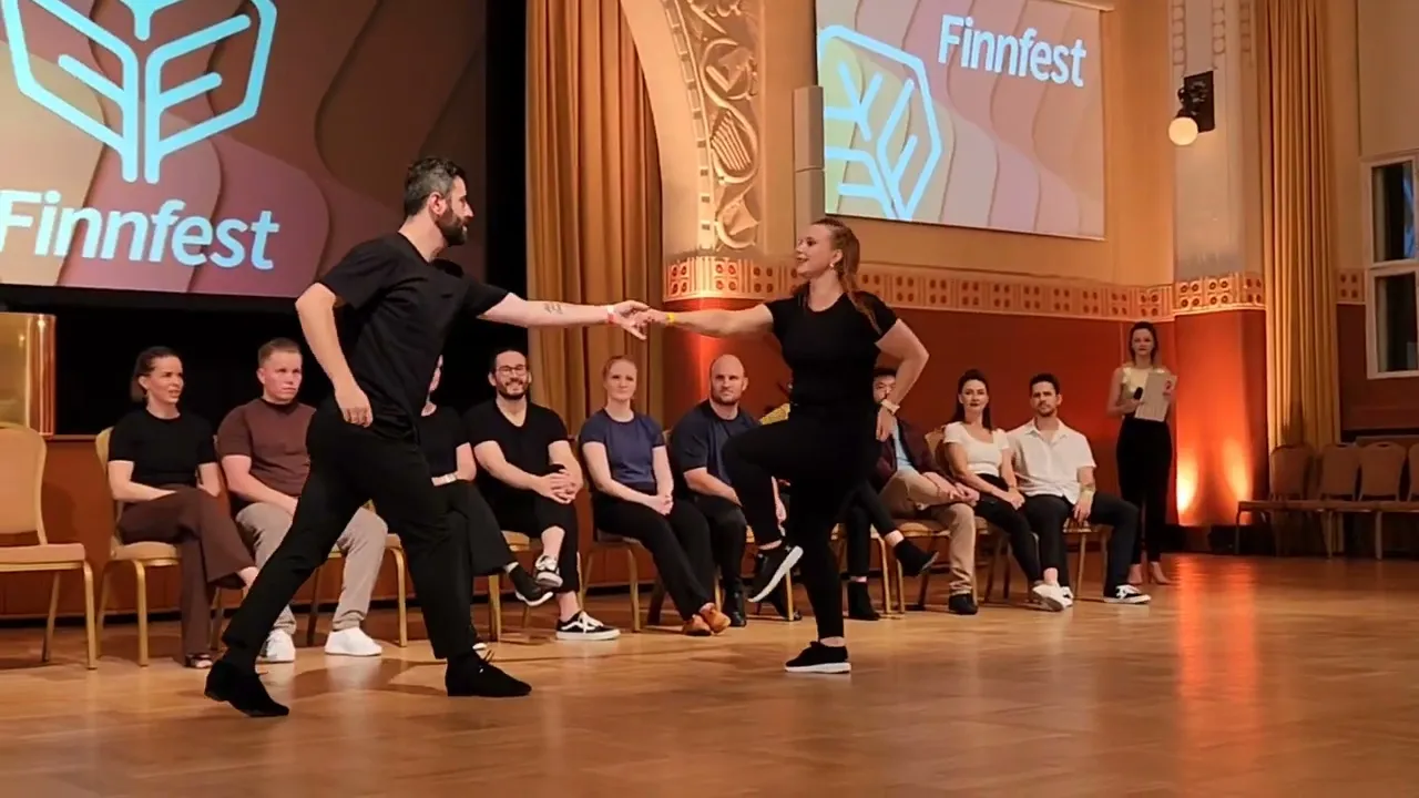 "Slow Hands" Miquel Menendez & Hanna Ojanaho - Open Strictly Finals - Finnfest 2023
