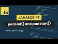 Formatting Strings with JavaScript Padstart and Padend Functions