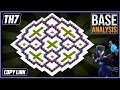 BEST TH7 Base 2025 Town Hall 7 TH7 Hybrid Base Design - Clash of Clans COC
