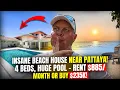 EPIC Beach House Near PATTAYA 4 Beds HUGE Pool - Rent or Buy 235k