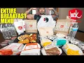 Jack in the Box Entire Breakfast Menu Challenge
