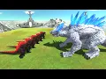 Download Lagu How many baby dark Godzilla Earth to defeat Shimo ? - Animal Revolt Battle Simulator