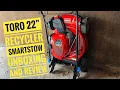 Toro 22 56cm SMARTSTOW High Wheel Mower 21445 - Unboxing and Review