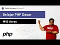 Belajar PHP Dasar - Array pada PHP