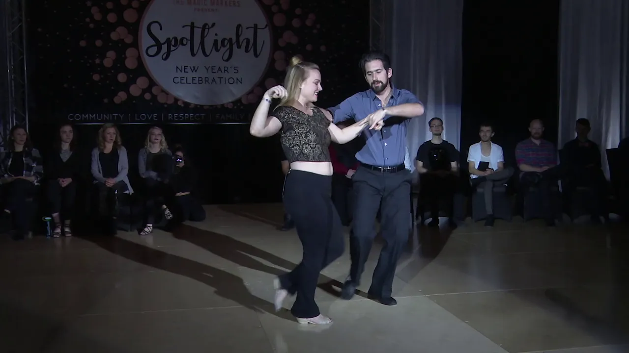 Spotlight New Years 2019 2020 Intermediate Jack & Jill Grant Gibson & Casssandra Eberly