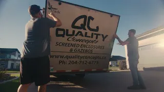 Building a Screen Wall