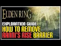 How to Leave Ranni s Rise Invisible Barrier Elden Ring