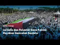 Download Lagu Jurnalis dan Relawan Konvoi Rayakan Gencatan Senjata Israel-Hamas di Gaza