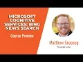 Microsoft Bing Skills Microsoft Cognitive Services Bing News Search Course