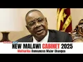 Download Lagu BREAKING NEWS: Mutharika Announces NEW Malawi Cabinet 2025 | Full List \u0026 Key Appointments