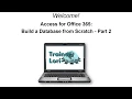 Access Build a Database Part 2