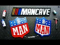 Oddly satisfying MANCAVE signs made with a jigsaw No CNC
