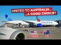 BRUTALLY HONEST REVIEW Solid Economy Experience aboard UNITED s Boeing 777-300ER to SYDNEY