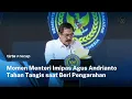 Download Lagu Menteri Agus Tahan Tangis saat Beri Pengarahan, Minta Jajaran Kemenimipas Jaga Institusi MP3