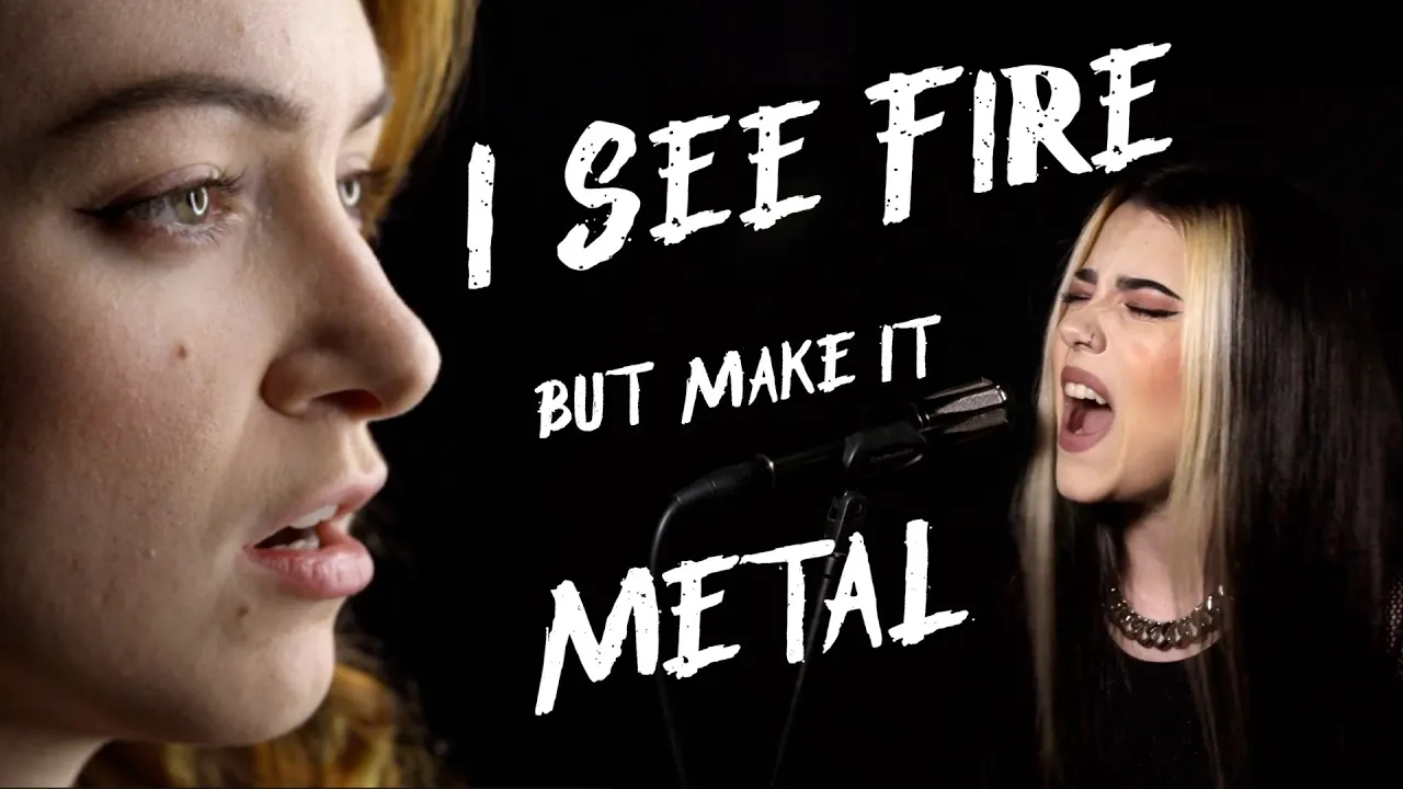 I See Fire but make it METAL/ROCK - MALINDA and Violet Orlandi cover I See Fire but make it METAL/ROCK - MALINDA and Violet Orlandi cover