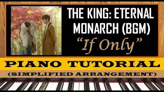 Download If Only [The King: Eternal Monarch Main Theme OST] (Piano Tutorial) MP3