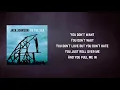 Jack Johnson - Only the Ocean (Lyrics)