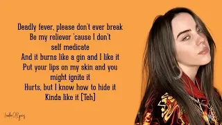 Billie Eilish My Strange Addiction Lyrics 