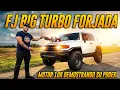 Toyota 1GR Big Turbo FORJADO - una FJ Cruiser BESTIAL - Dyno Tuning y PRUEBA EN CALLE | Tuner Garage