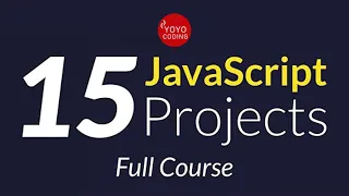 Build 15 JavaScript Projects Vanilla JavaScript Course