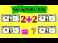 Adding Dollar Bills for Animated Pictures Watch Listen Learn