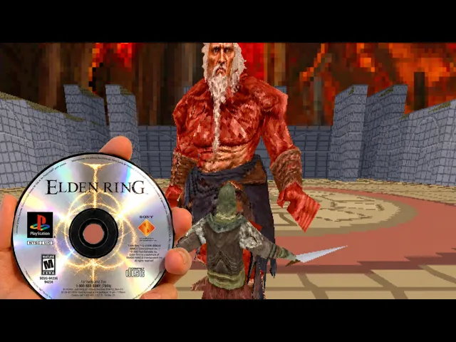 I Built Elden Ring on a Real PS1