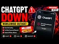 ChatGPT DOWN Worldwide Major OpenAI Outage Leaves Millions Unable to Access Chats