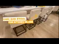 These Bar Stools Are Perfect for Any Kitchen Island