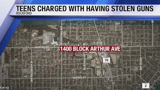Police Four Rockford teens arrested for shooting at duplex with stolen guns