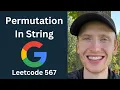 Permutation in String - Leetcode 567
