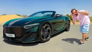 bentleys most expensive car batur convertible