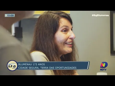 Blumenau 173 Anos: cidade segura, terra das oportunidades