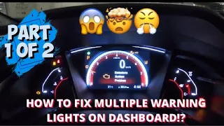 Download HOW TO FIX MULTIPLE WARNING LIGHTS ON DASHBOARD OF 10th Gen Honda Civic MP3