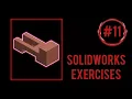 SolidWorks practice exercises for beginners Exercise