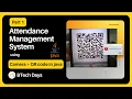 1 Attendance Management System using Camera QR Code in Java - Login Page JFrame Mysql Netbeans