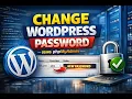 How to change WordPress password using