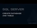 Creating Database with Tables - Filipino Version