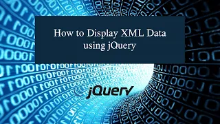 How to Display XML Data using jQuery