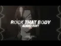 Rock That Body - The Black Eyed Peas [Edit Audio]