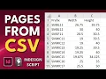 InDesign Script Pages From CSV