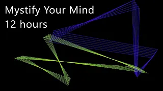Mystify Your Mind - Classic Screensaver 12 hours