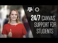 Canvas Support for Students