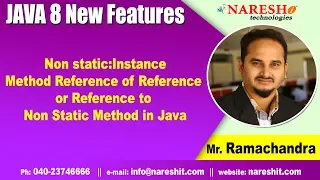 Java 8 Non static Instance Method Reference of Reference or Reference to Non Static Method in Java