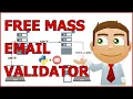 Mass Email Validation Spam DNS SMTP Format