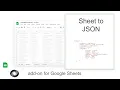 Sheet to JSON