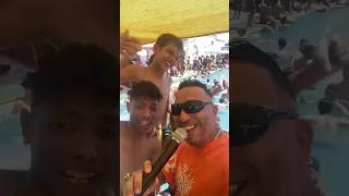 العندليب حليم الفرفوش مكسر الساحل الطيب وأغنية عسليه شوف اللي حصل في آخر الفيديو وقع في المياه 