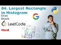 Largest Rectangle in Histogram Python LeetCode 84
