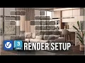 V-Ray Render Setup for Interior Rendering in 3Ds Max Fast Easy