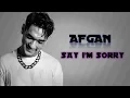 Download Lagu Afgan-Say i'm sorry (Lyric)