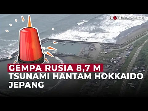 TSUNAMI HANTAM HOKKAIDO, JEPANG